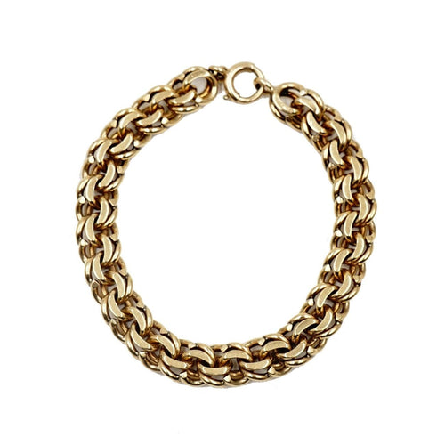 Estate Jewelry - Tiffany & Co. 14K Yellow Gold Bracelet | Manfredi Jewels