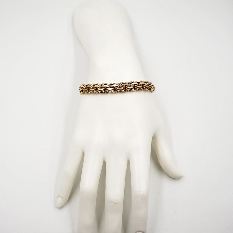 Estate Jewelry - Tiffany & Co. 14K Yellow Gold Bracelet | Manfredi Jewels