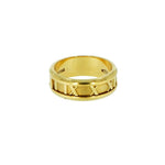 Estate Jewelry - Tiffany & Co. Atlas Yellow Gold Band | Manfredi Jewels
