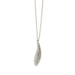 Estate Jewelry Estate Jewelry - Tiffany & Co. Diamond Pave White Gold Pendant | Manfredi Jewels