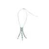 Estate Jewelry Estate Jewelry - Turquoise & Diamond White Gold Necklace | Manfredi Jewels