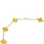 Estate Jewelry - Van Cleef & Arpels Alhambra Yellow Gold Necklace | Manfredi Jewels