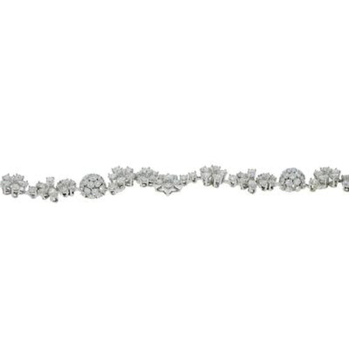 Estate Jewelry - Van Cleef & Arpels Folie des Prés Diamond Bracelet | Manfredi Jewels