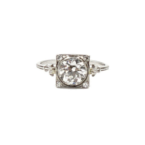 Vintage Tiffany & Co. Platinum Engagement Ring