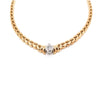 Estate Jewelry Estate Jewelry - Yellow Gold Diamond Necklace | Manfredi Jewels