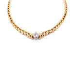 Estate Jewelry Estate Jewelry - Yellow Gold Diamond Necklace | Manfredi Jewels