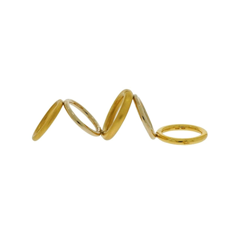 Estate Jewelry Estate Jewelry - Yellow Gold Hinged Folding Pomellato Ring | Manfredi Jewels
