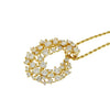 Estate Jewelry Estate Jewelry - Yellow Gold Swirl Diamond Pendant | Manfredi Jewels