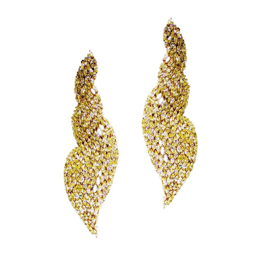 Etho Maria Jewelry - Long marquis earrings | Manfredi Jewels