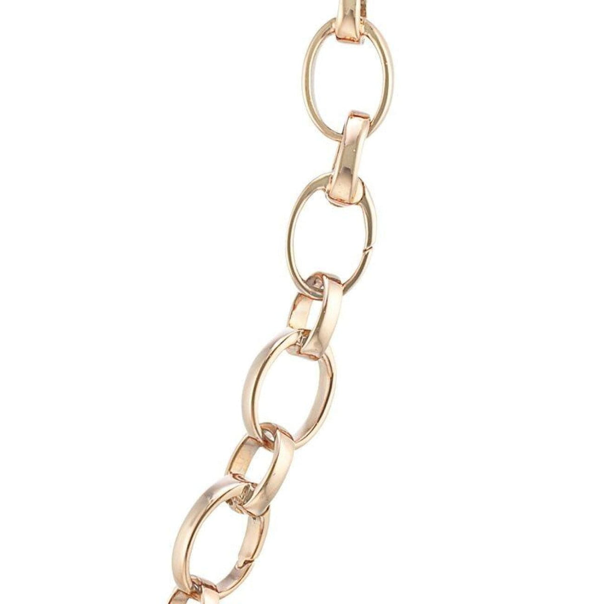 Fabergé Jewelry - 18K Rose Gold Chunky Chain Bracelet For Charms | Manfredi Jewels