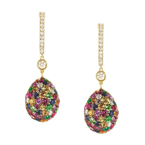 Fabergé Jewelry - Emotion Multi - Coloured Earrings | Manfredi Jewels