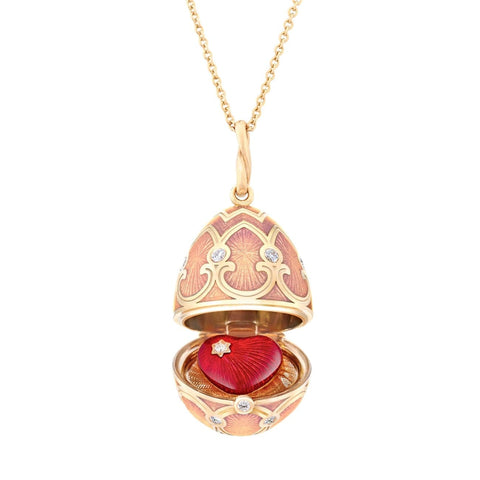 Palais Tsarskoye Selo Rose Locket With Heart Surprise