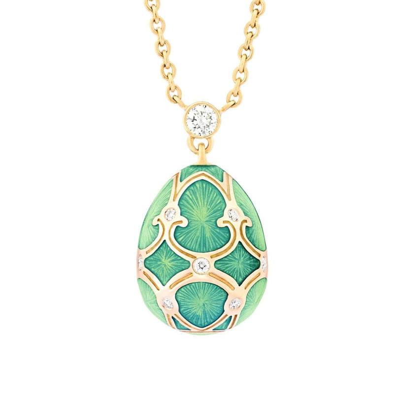 Fabergé Jewelry - Palais Tsarskoye Selo Turquoise Small Pendant | Manfredi Jewels