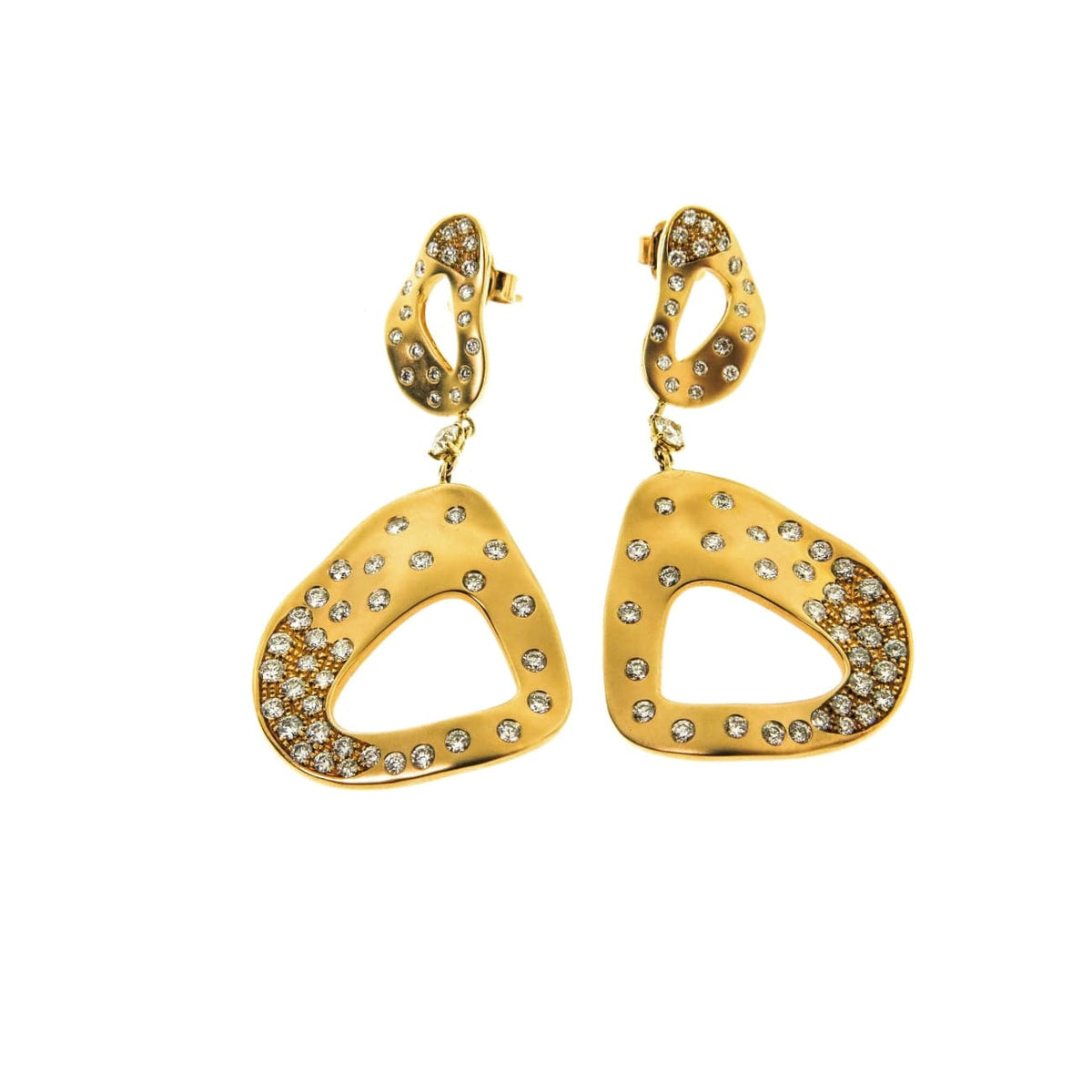 Gatto Jewelry - 18k Rose Gold Earrings by Gatto | Manfredi Jewels