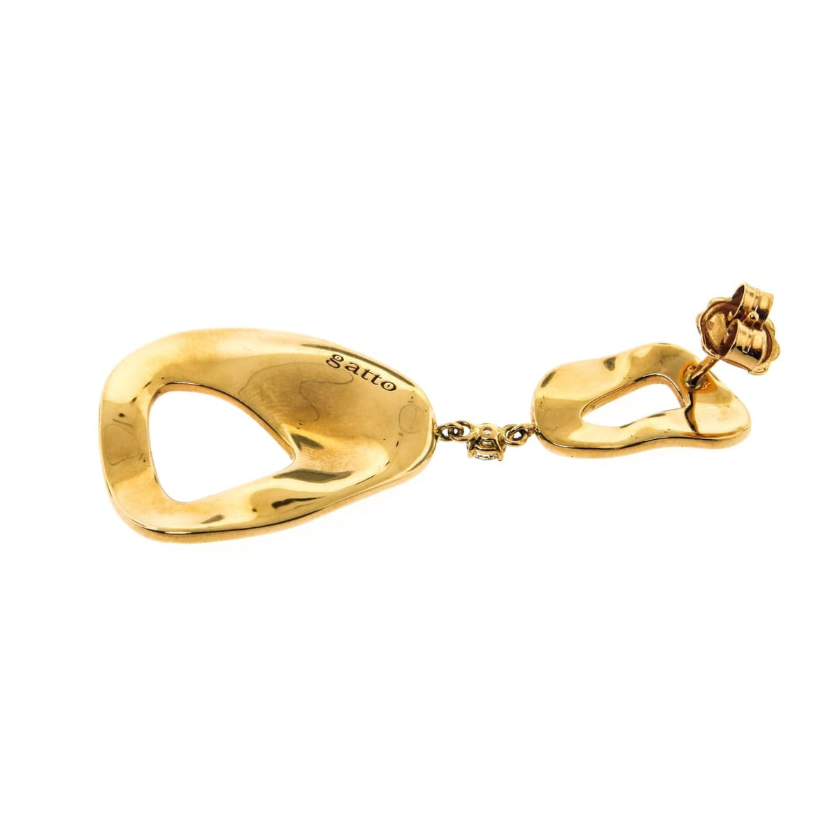 Gatto Jewelry - 18k Rose Gold Earrings by Gatto | Manfredi Jewels