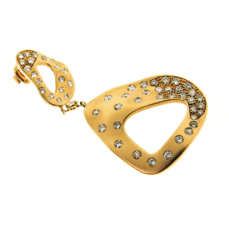 Gatto Jewelry - 18k Rose Gold Earrings by | Manfredi Jewels