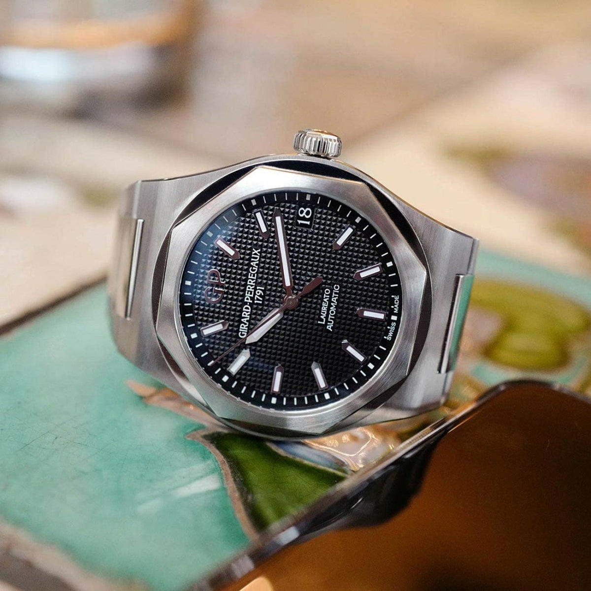 Girard-Perregaux New Watches - LAUREATO 42MM | Manfredi Jewels