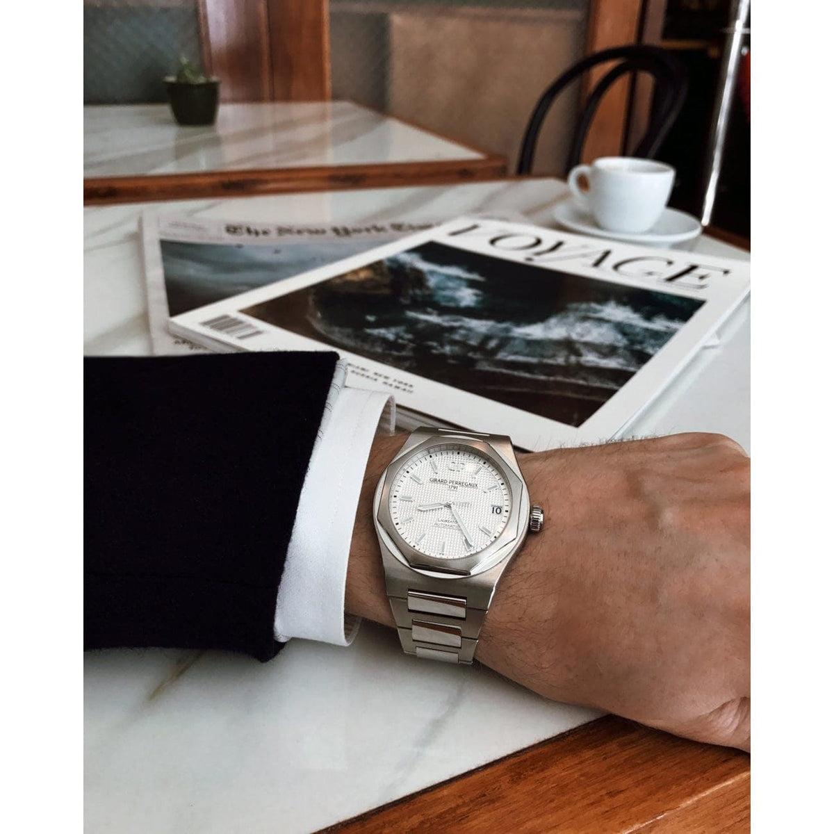 Girard-Perregaux New Watches - LAUREATO 42MM | Manfredi Jewels