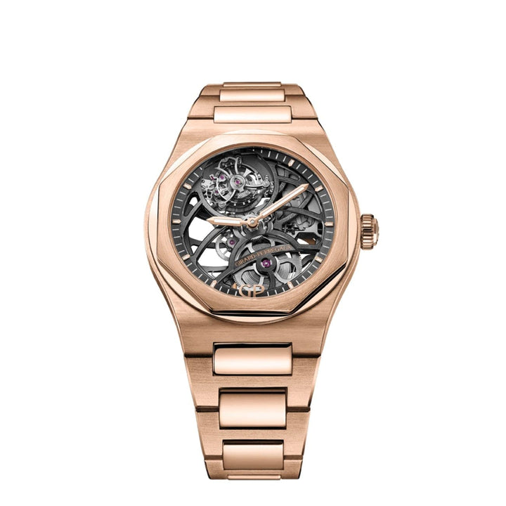 Girard-Perregaux Watches - LAUREATO FLYING TOURBILLON SKELETON (PRE-ORDER) | Manfredi Jewels