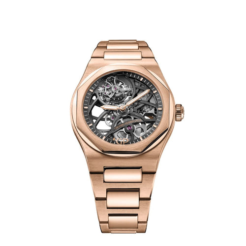 Girard - Perregaux Watches - LAUREATO FLYING TOURBILLON SKELETON (PRE - ORDER) | Manfredi Jewels