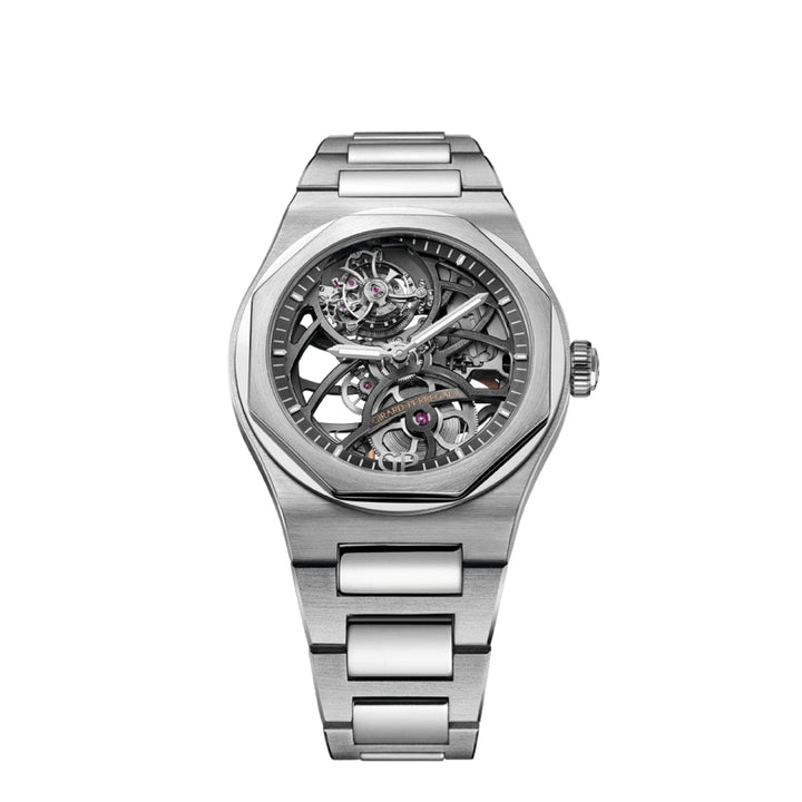 Girard-Perregaux Watches - LAUREATO FLYING TOURBILLON SKELETON (PRE-ORDER) | Manfredi Jewels