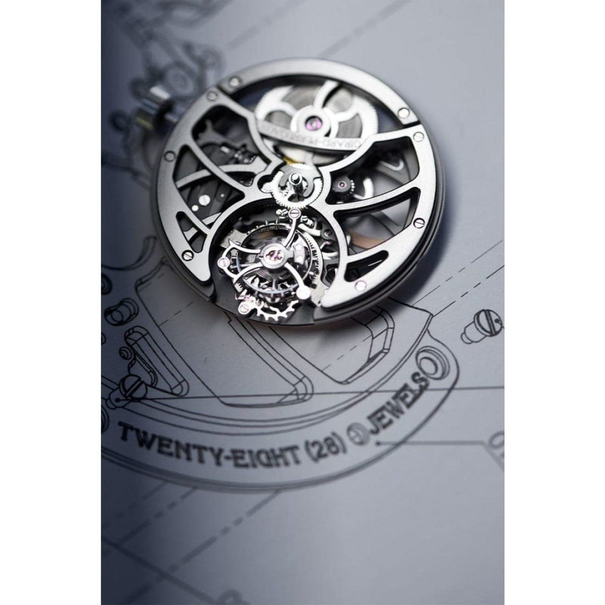 Girard-Perregaux Watches - LAUREATO FLYING TOURBILLON SKELETON (PRE-ORDER) | Manfredi Jewels