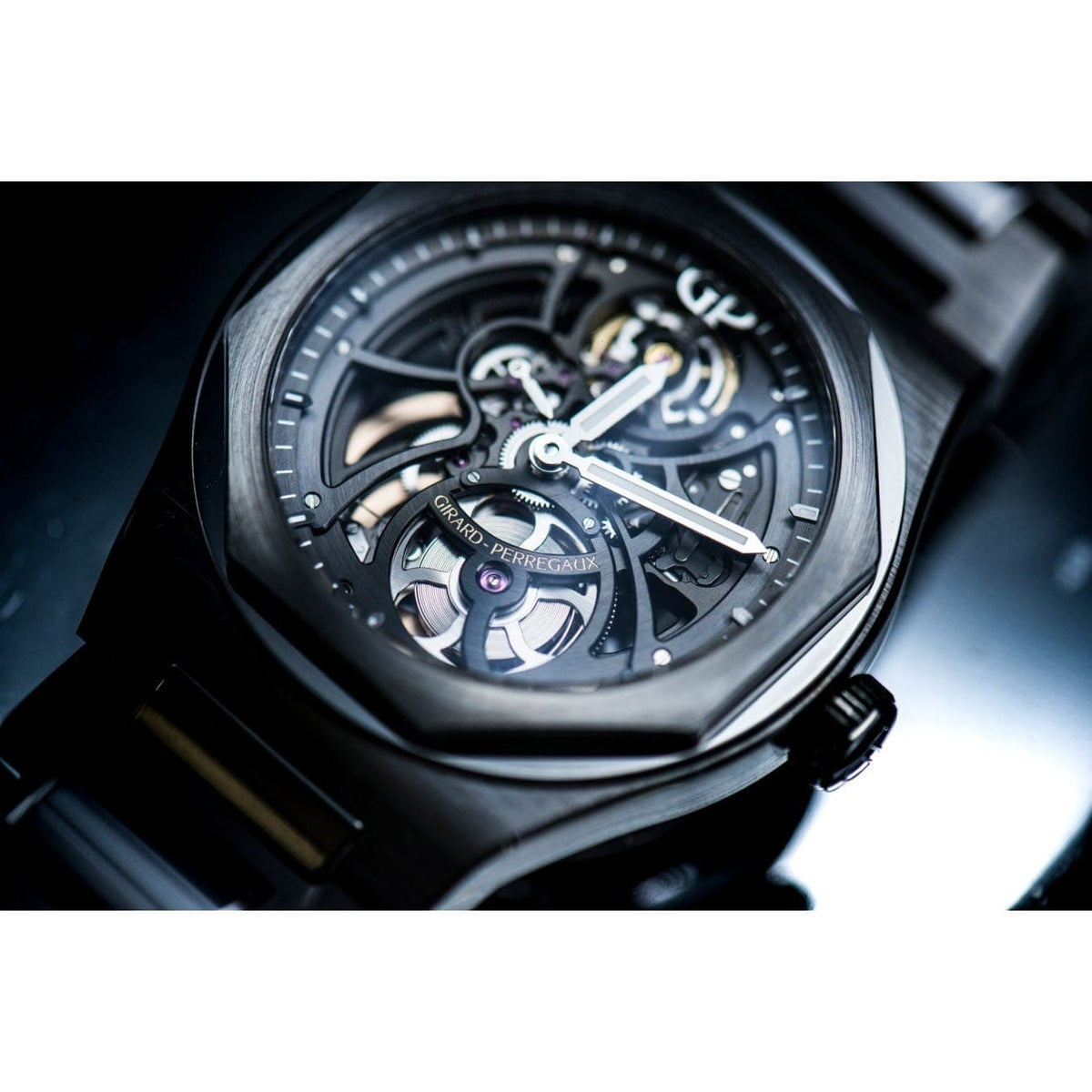 Girard-Perregaux Watches - LAUREATO SKELETON CERAMIC (PRE-ORDER) | Manfredi Jewels