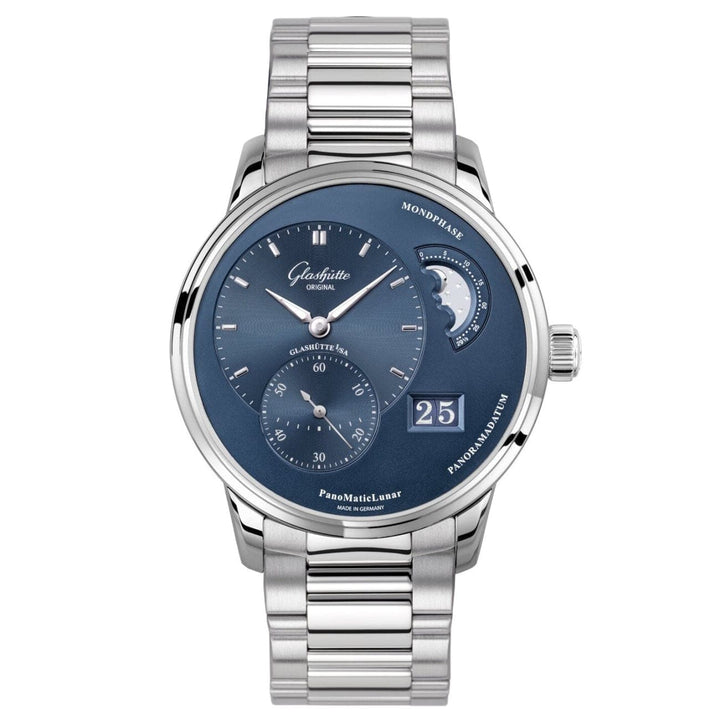 Glashütte Original Watches - PanoMaticLunar Blue | Manfredi Jewels
