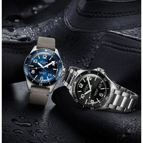 Glashütte Original Watches - SeaQ Panorama Date | Manfredi Jewels