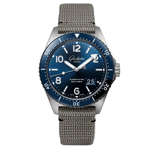 Glashütte Original Watches - SeaQ Panorama Date | Manfredi Jewels