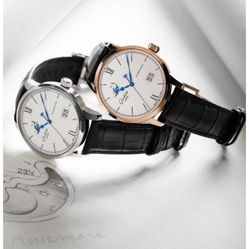Glashütte Original Watches - Senator Excellence Panorama Date Moon Phase | Manfredi Jewels
