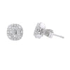 Gregg Ruth Jewelry - .53 Carat 18K White Gold Diamond Earrings | Manfredi Jewels