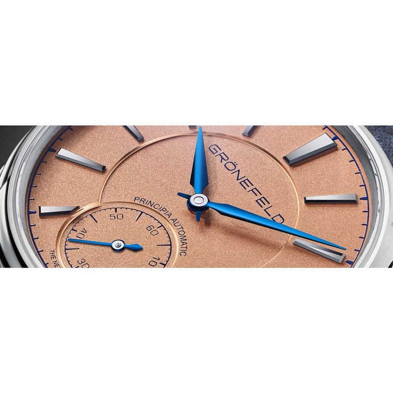Grönefeld Watches - 1941 PRINCIPIA AUTOMATIC SALMON DIAL | Manfredi Jewels