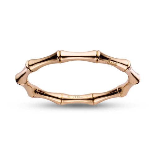 Gucci Jewelry - Bamboo Small Size Rose Gold Bracelet | Manfredi Jewels