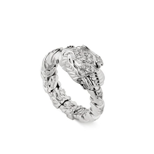 Gucci Jewelry - Dionysus Pave Diamonds Ring | Manfredi Jewels