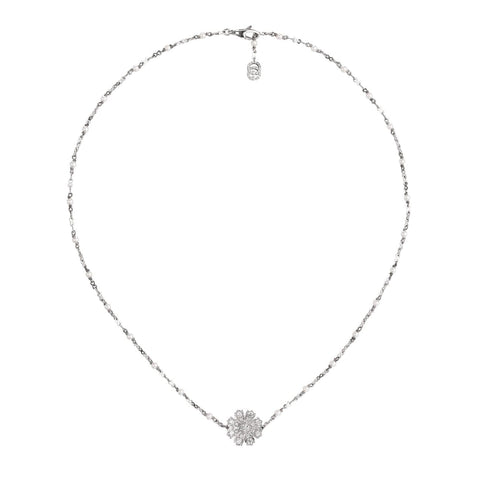 Flora Gg& Flower Diamond Necklace