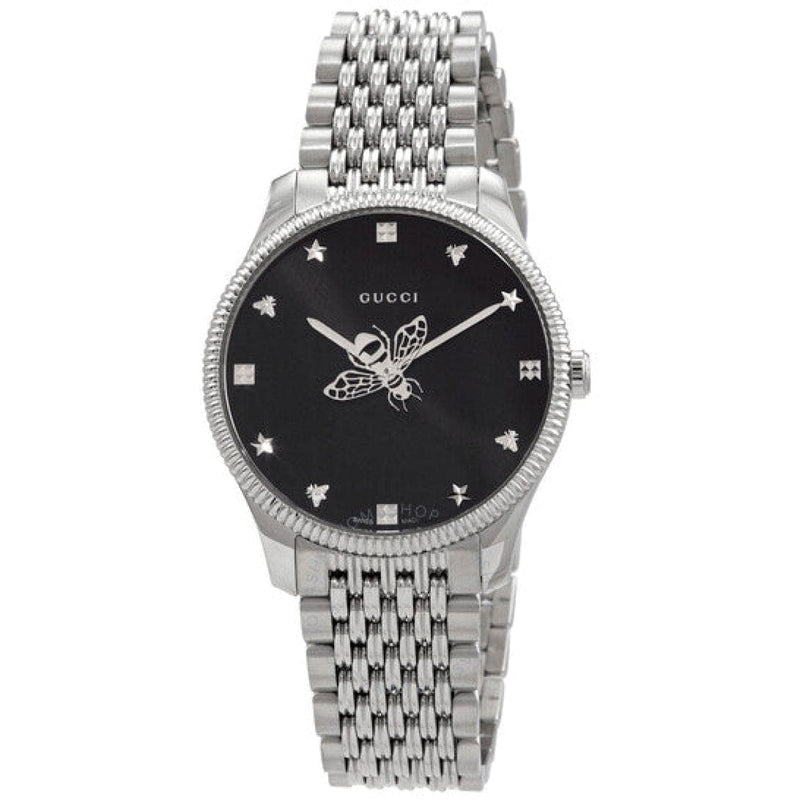 Gucci Watches - G-TIMELESS QUARTZ BLACK DIAL | Manfredi Jewels