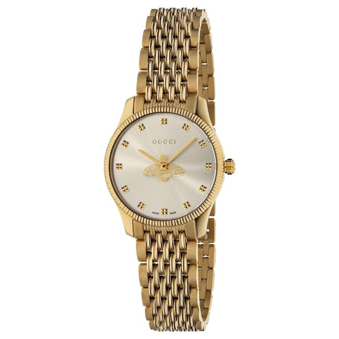 G-Timeless Slim Gold-Tone PVD Stainless Steel Bracelet Watch 29mm