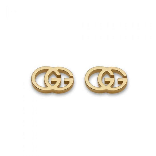Gucci Jewelry - GG Running 18ct Gold Logo Earrings | Manfredi Jewels