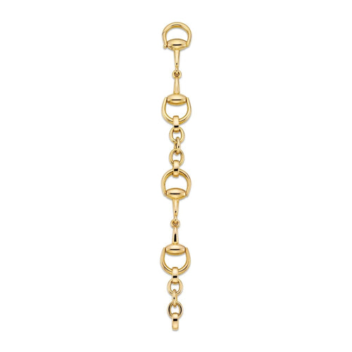 Gucci Jewelry - Horsebit Bracelet In Yellow Gold | Manfredi Jewels