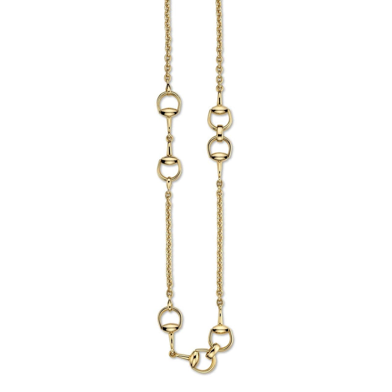 Gucci Jewelry - Horsebit Long Necklace | Manfredi Jewels