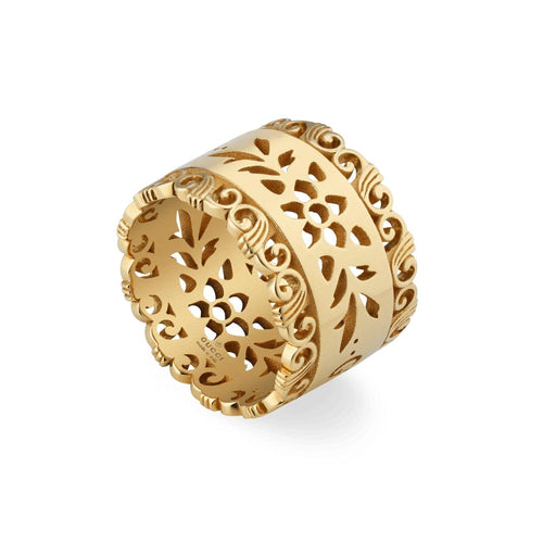 Gucci Jewelry - Icon Blooms 14Mm Ring | Manfredi Jewels