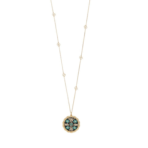 Icon Necklace In Yellow Gold