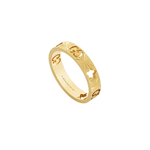 Icon Star 18K Yellow Gold Ring