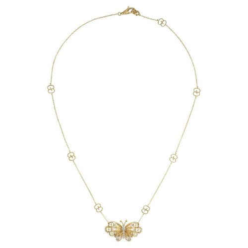 Gucci Jewelry - Le Marche’ Des Merveilles Yellow Gold and Diamond Necklace | Manfredi Jewels