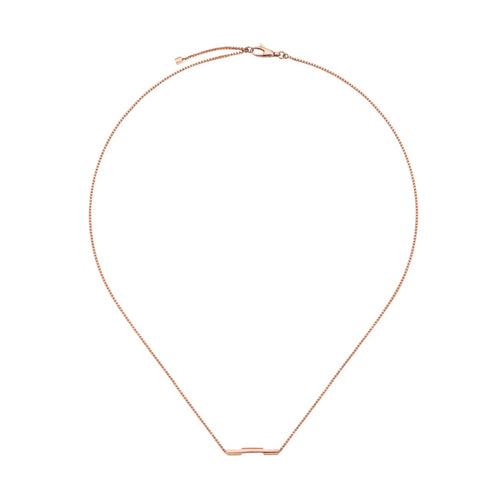 Gucci Jewelry - Link To Love 18K Rose Gold Necklace | Manfredi Jewels