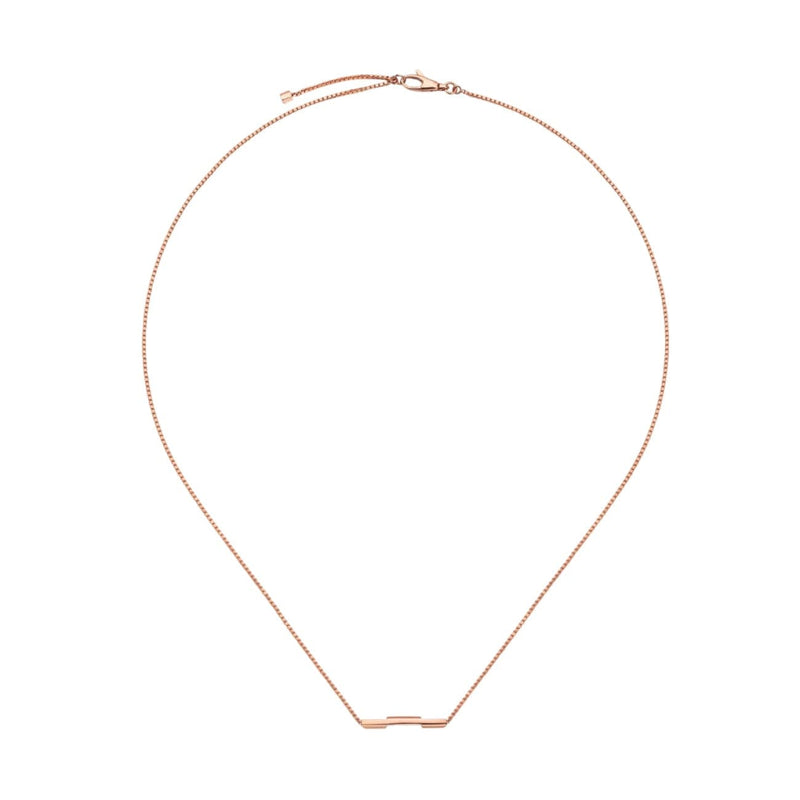 Gucci Jewelry - Link To Love 18K Rose Gold Necklace | Manfredi Jewels