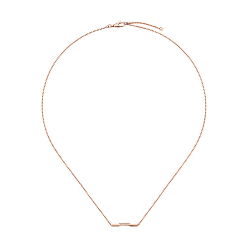 Gucci Jewelry - Link To Love 18K Rose Gold Necklace | Manfredi Jewels