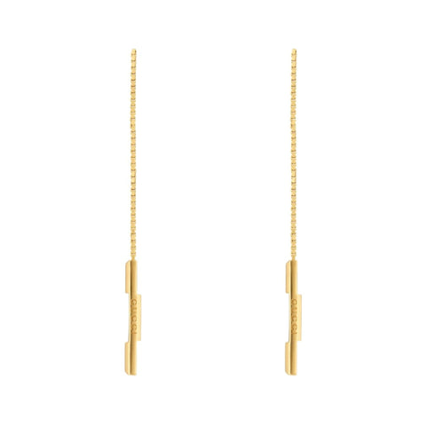 Link To Love 18K Yellow Gold Chain Earrings