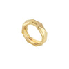 Gucci Jewelry - Link To Love 18K Yellow Gold Studded Ring | Manfredi Jewels